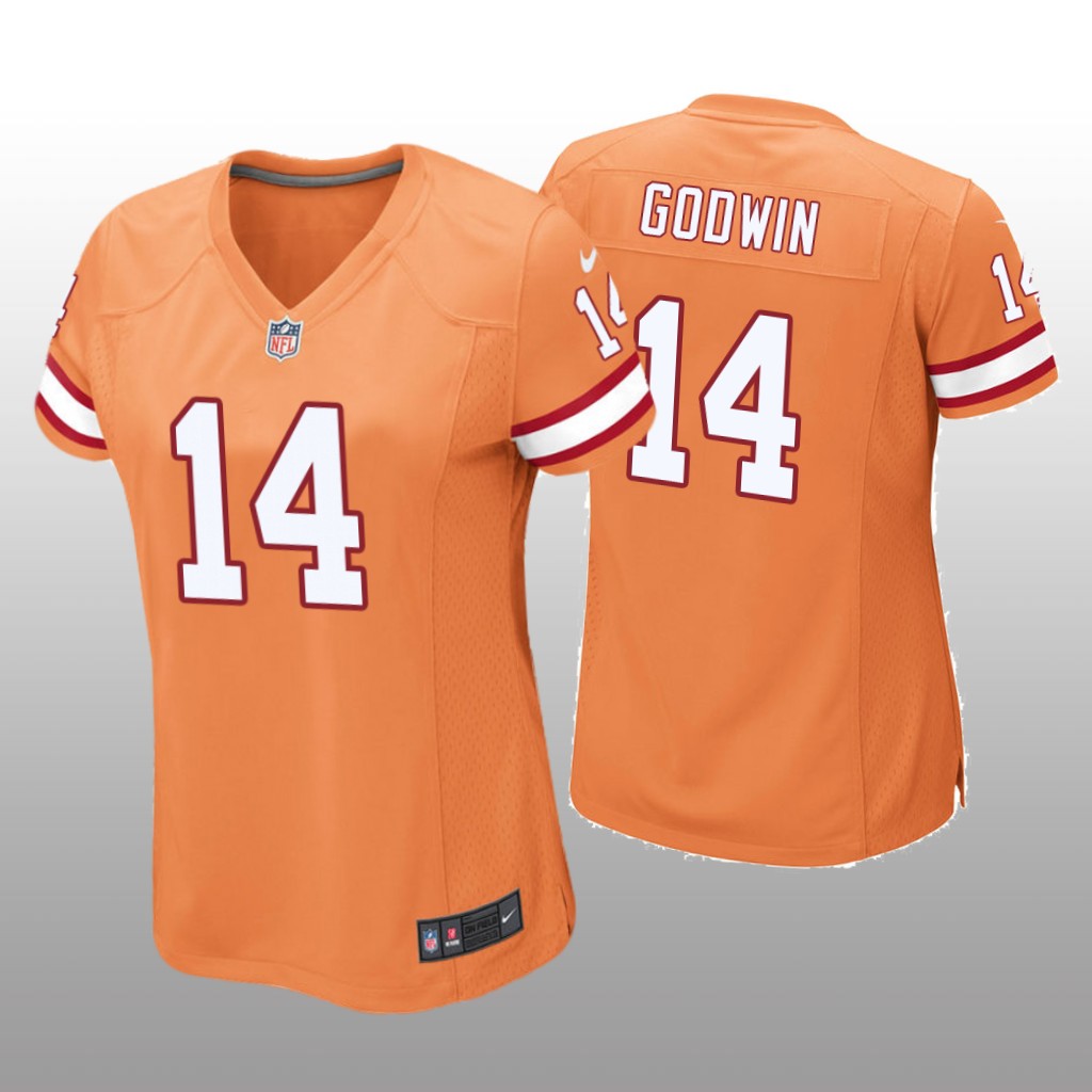 Tampa Bay Buccaneers Chris Godwin Orange Jersey Game - Women's