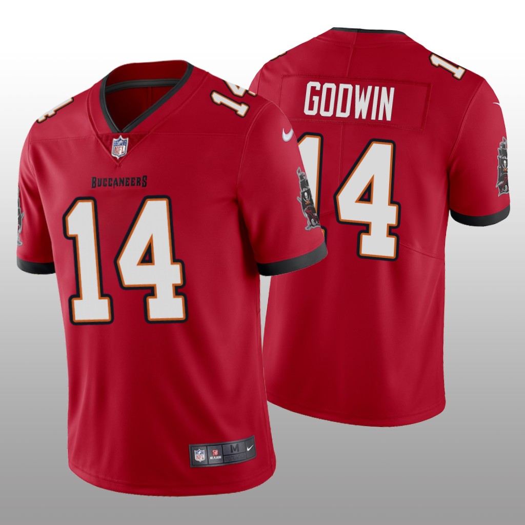 Tampa Bay Buccaneers Chris Godwin Red Jersey 2020 Vapor Limited - Men's
