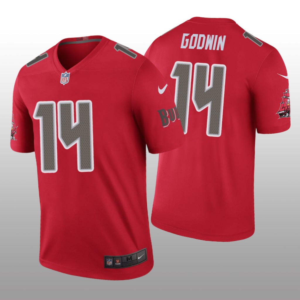 Tampa Bay Buccaneers Chris Godwin Red Jersey Color Rush Legend - Men's