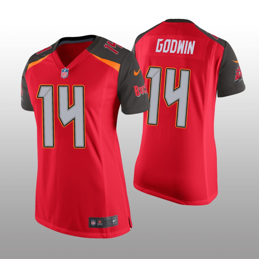 Tampa Bay Buccaneers Chris Godwin Red Jersey Game - Women's