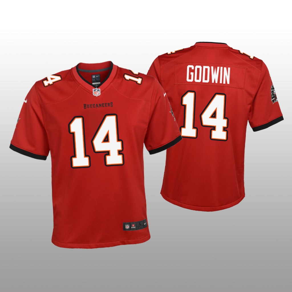 Tampa Bay Buccaneers Chris Godwin Red Jersey Game - Youth