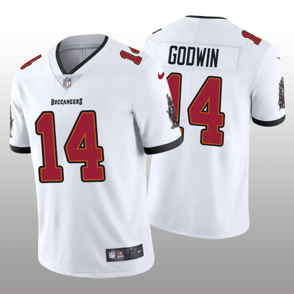 Tampa Bay Buccaneers Chris Godwin White Jersey 2020 Vapor Limited - Men's