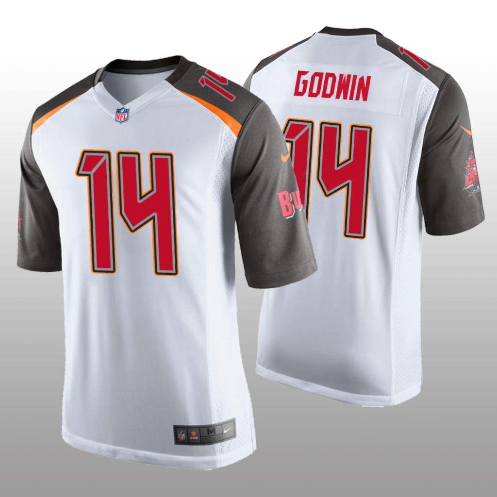 Tampa Bay Buccaneers Chris Godwin White Jersey Game - Men's