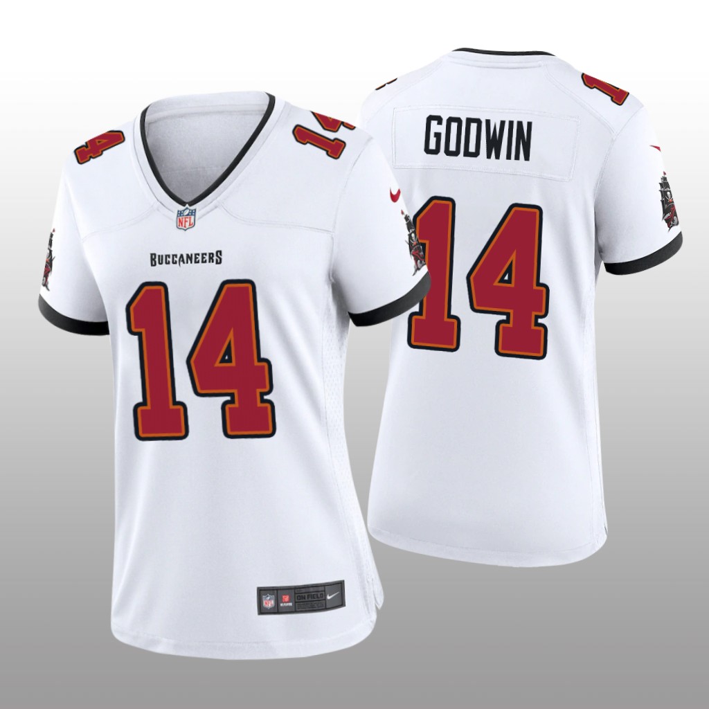 Tampa Bay Buccaneers Chris Godwin White Jersey Game - Women's