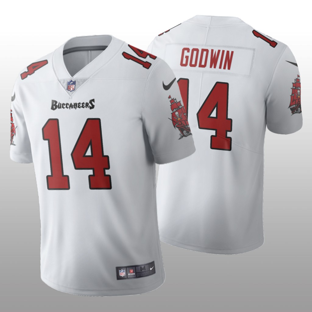 Tampa Bay Buccaneers Chris Godwin White Jersey Vapor Limited - Men's