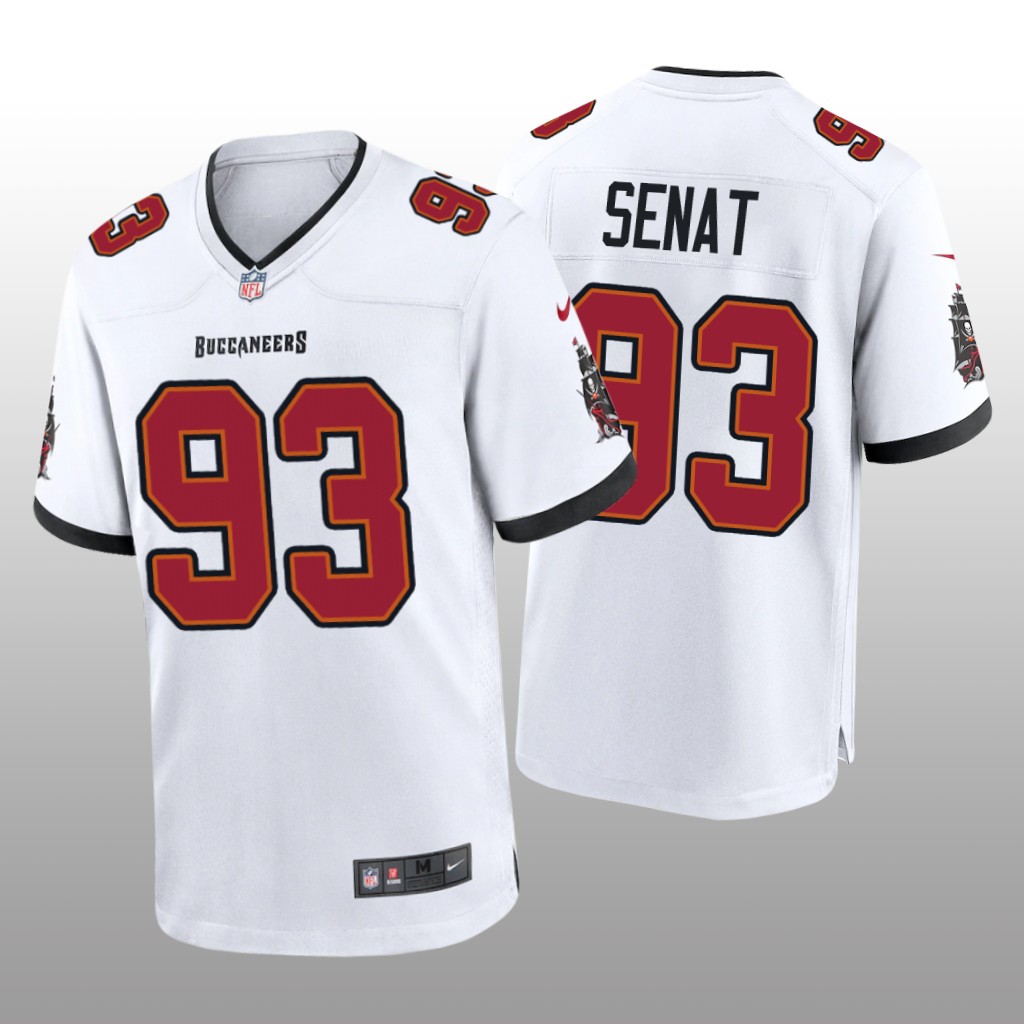 Tampa Bay Buccaneers Deadrin Senat White Jersey Game - Men's