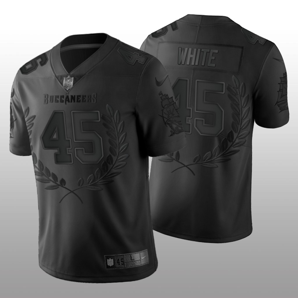 Tampa Bay Buccaneers Devin White Black Jersey 2020 Vapor Limited
