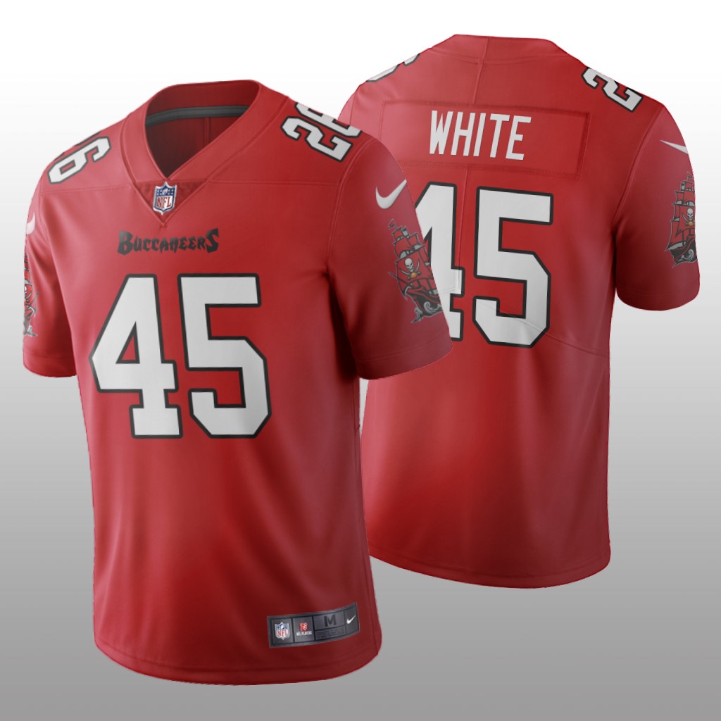Tampa Bay Buccaneers Devin White Red Jersey Vapor Limited - Men's