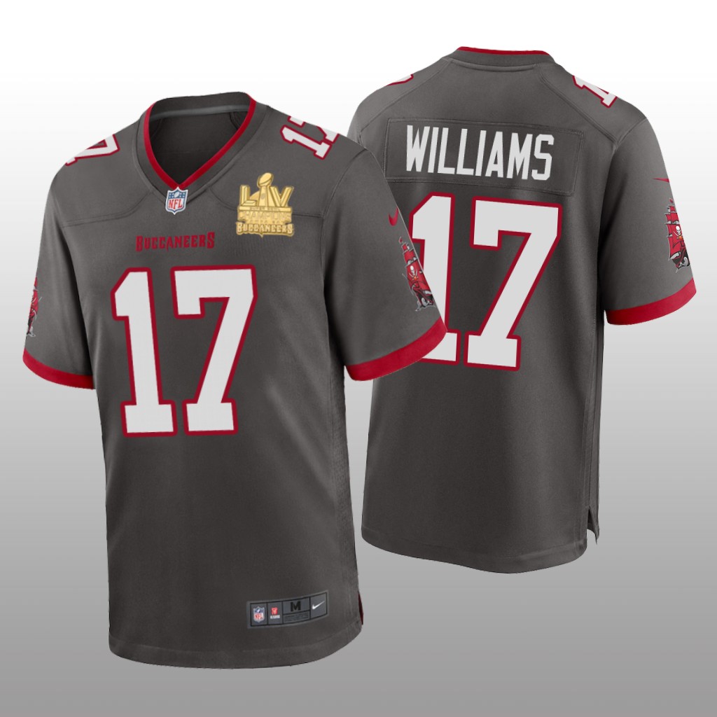 Tampa Bay Buccaneers Doug Williams Pewter Game Jersey Super Bowl LV Champions - Men's