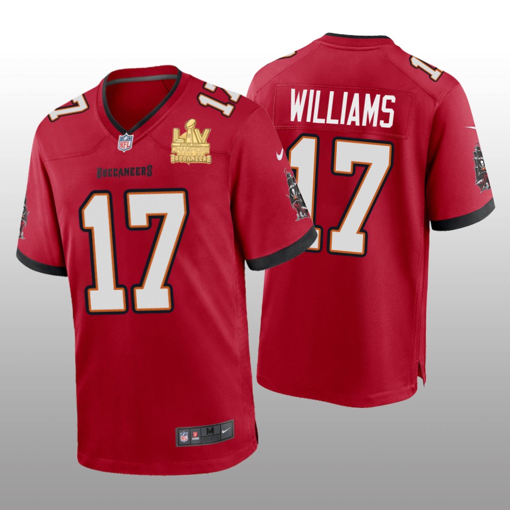 Tampa Bay Buccaneers Doug Williams Red Game Jersey Super Bowl LV Champions - Men's