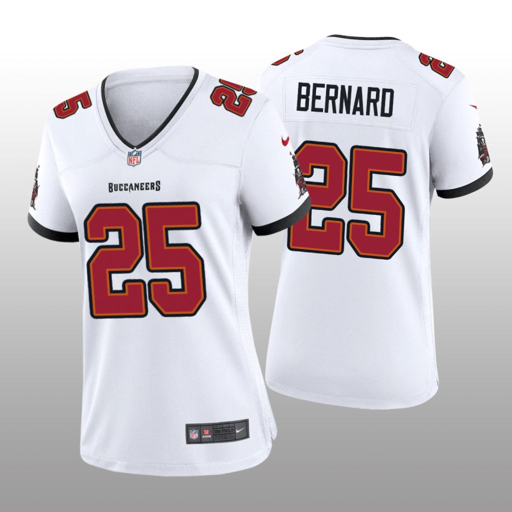 Tampa Bay Buccaneers Giovani Bernard White Jersey Game - Women's
