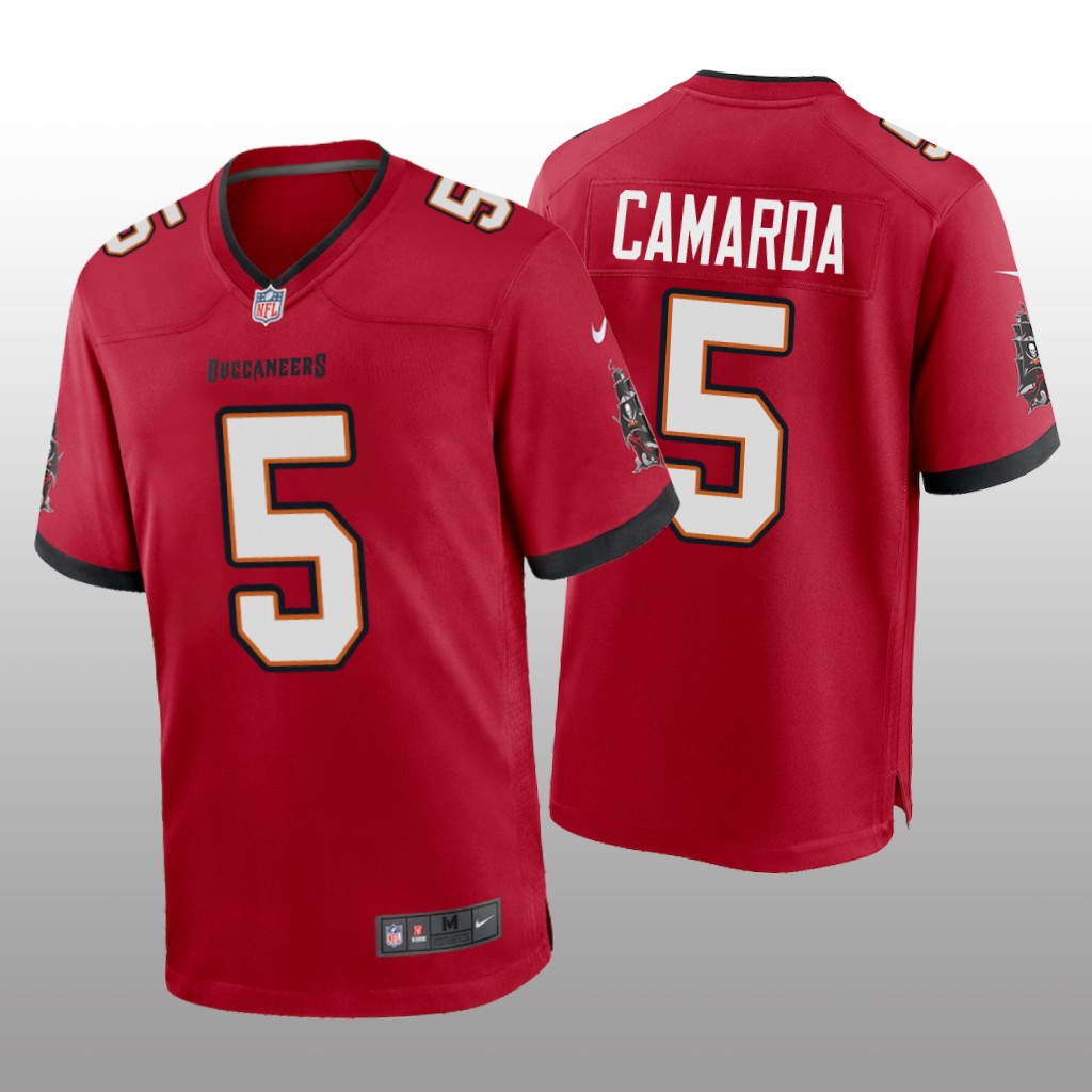 Tampa Bay Buccaneers Jake Camarda Red Jersey Game - Men's