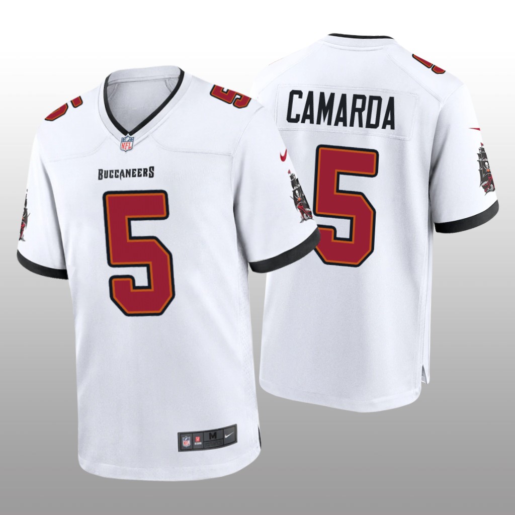 Tampa Bay Buccaneers Jake Camarda White Jersey Game - Men's