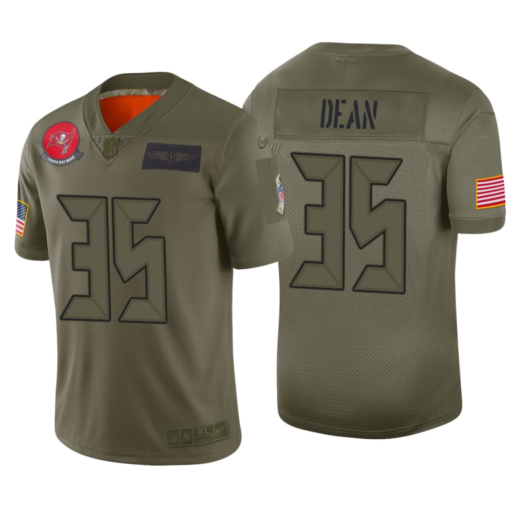 Tampa Bay Buccaneers Jamel Dean Camo Limited Jersey 2019 Salute to Service - Men's