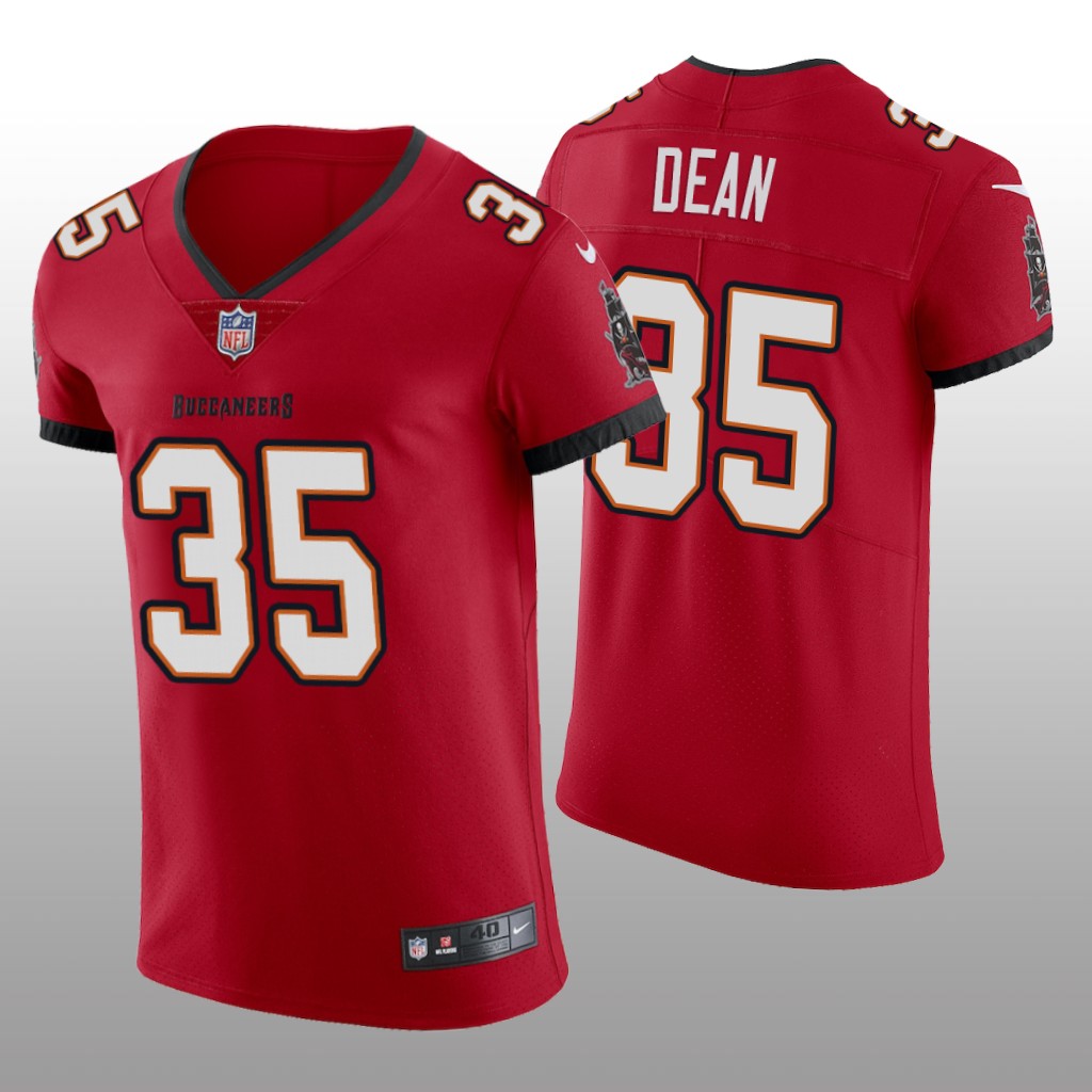 Tampa Bay Buccaneers Jamel Dean Red Jersey 2020 Vapor Elite Men's