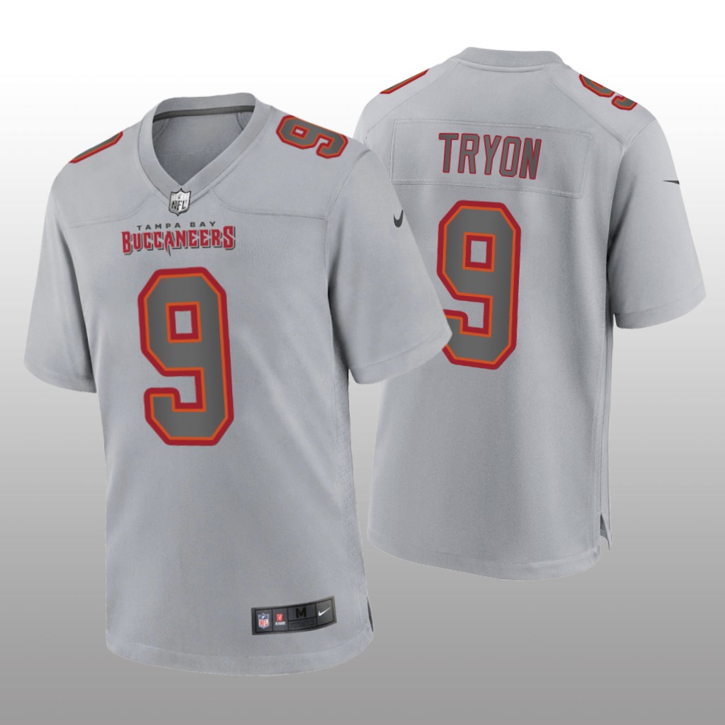 Tampa Bay Buccaneers Joe Tryon Gray Jersey Atmosphere Fashion Game - Men's