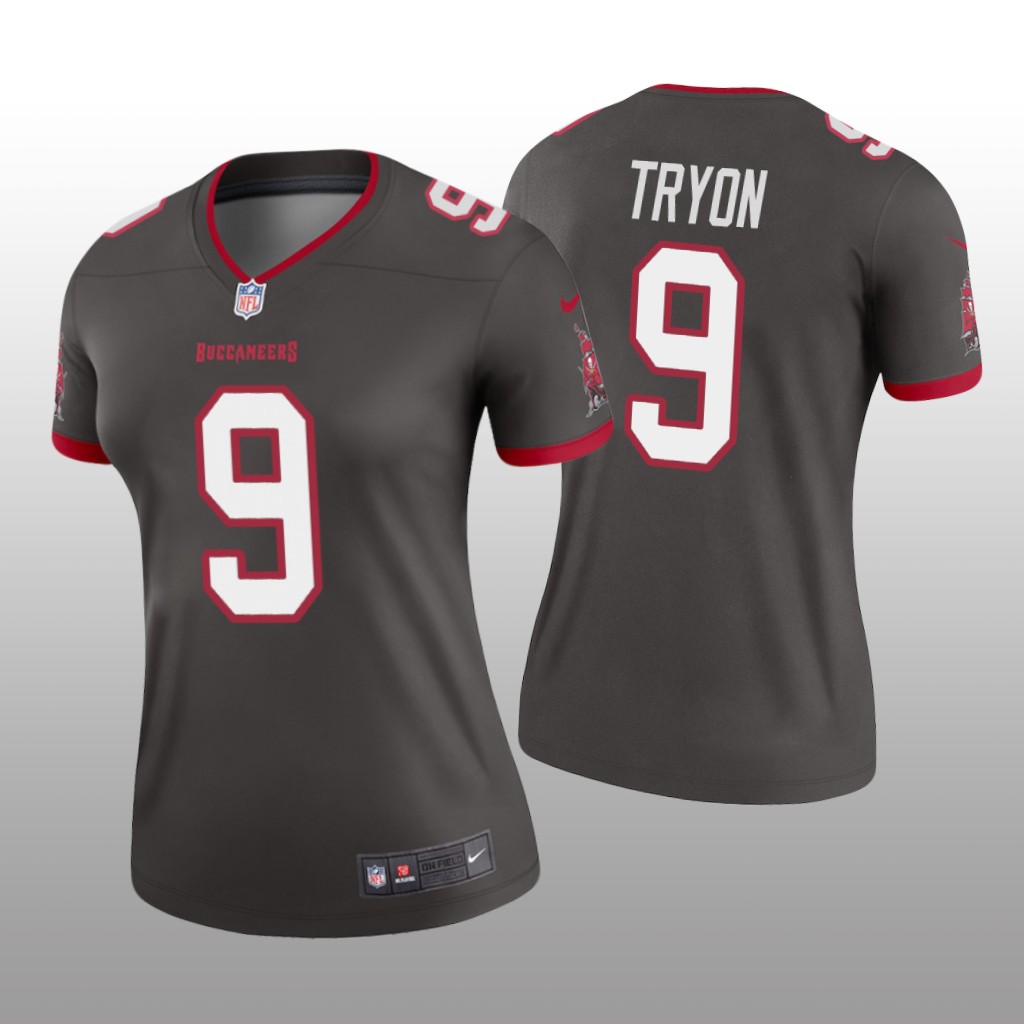 Tampa Bay Buccaneers Joe Tryon Pewter Jersey Legend - Women's