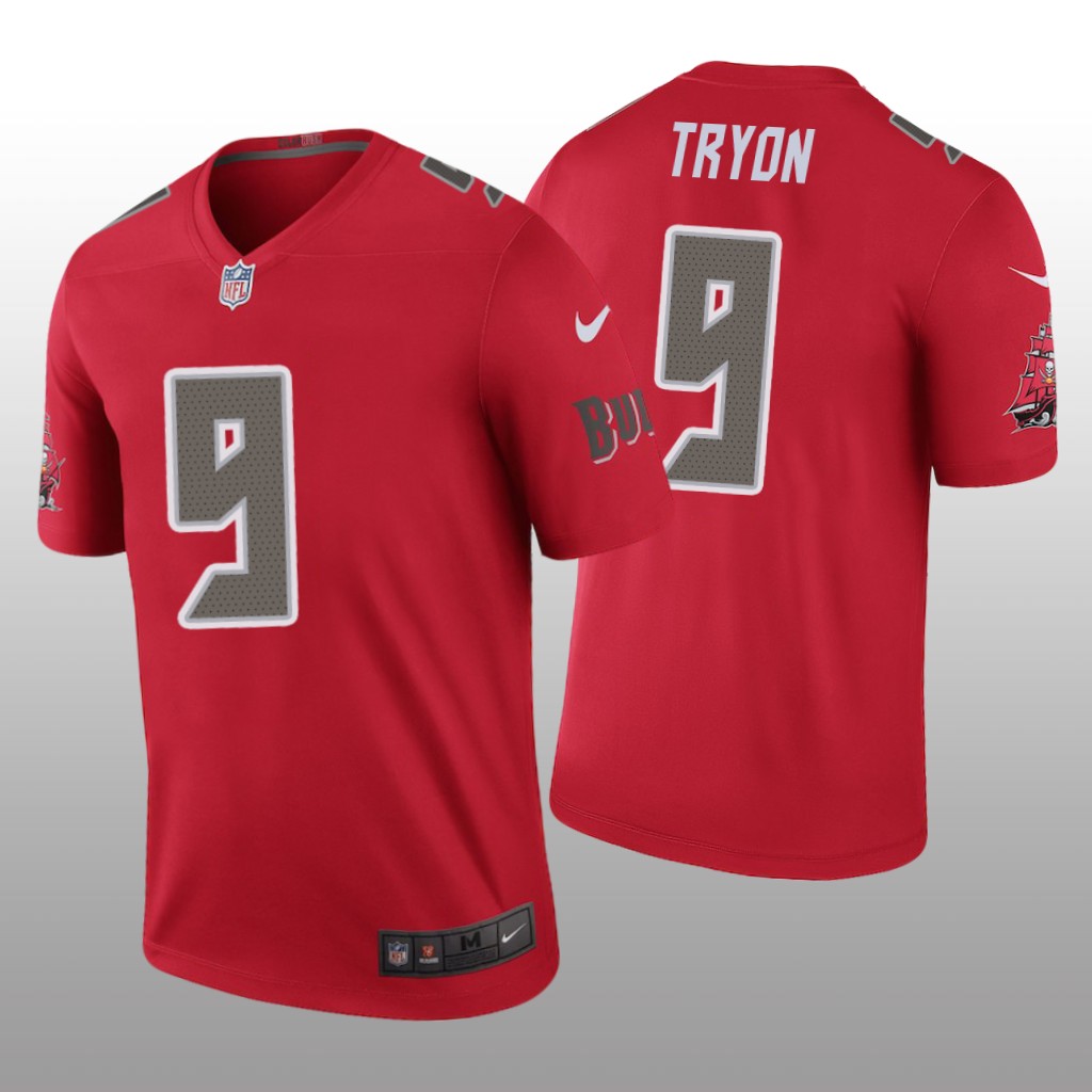 Tampa Bay Buccaneers Joe Tryon Red Jersey Color Rush Legend - Men's