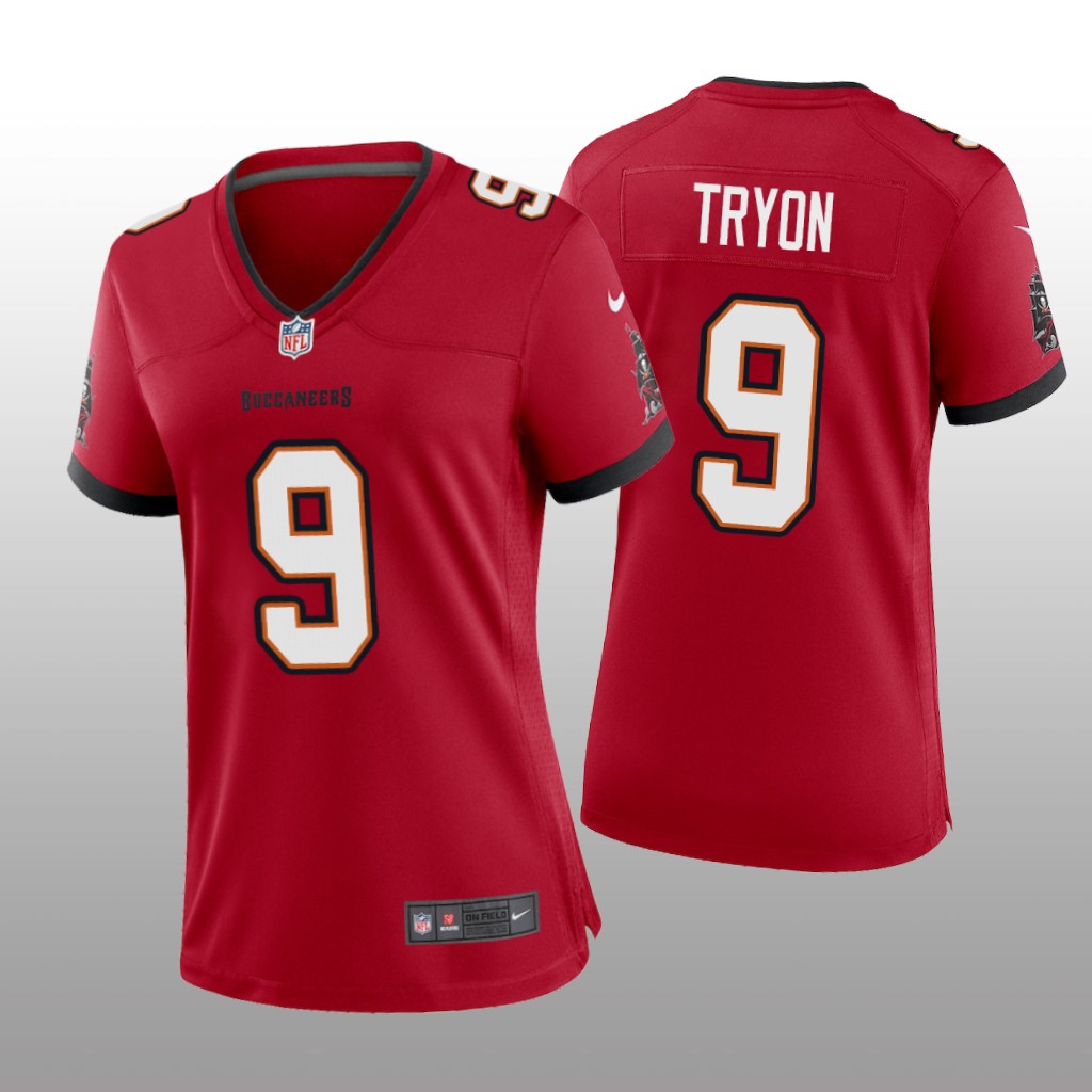 Tampa Bay Buccaneers Joe Tryon Red Jersey Game - Women's