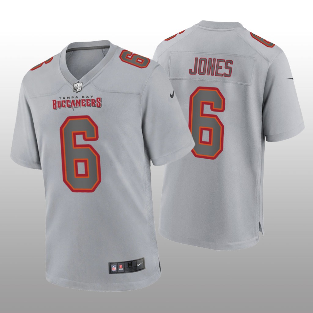 Tampa Bay Buccaneers Julio Jones Gray Jersey Atmosphere Fashion Game - Men's