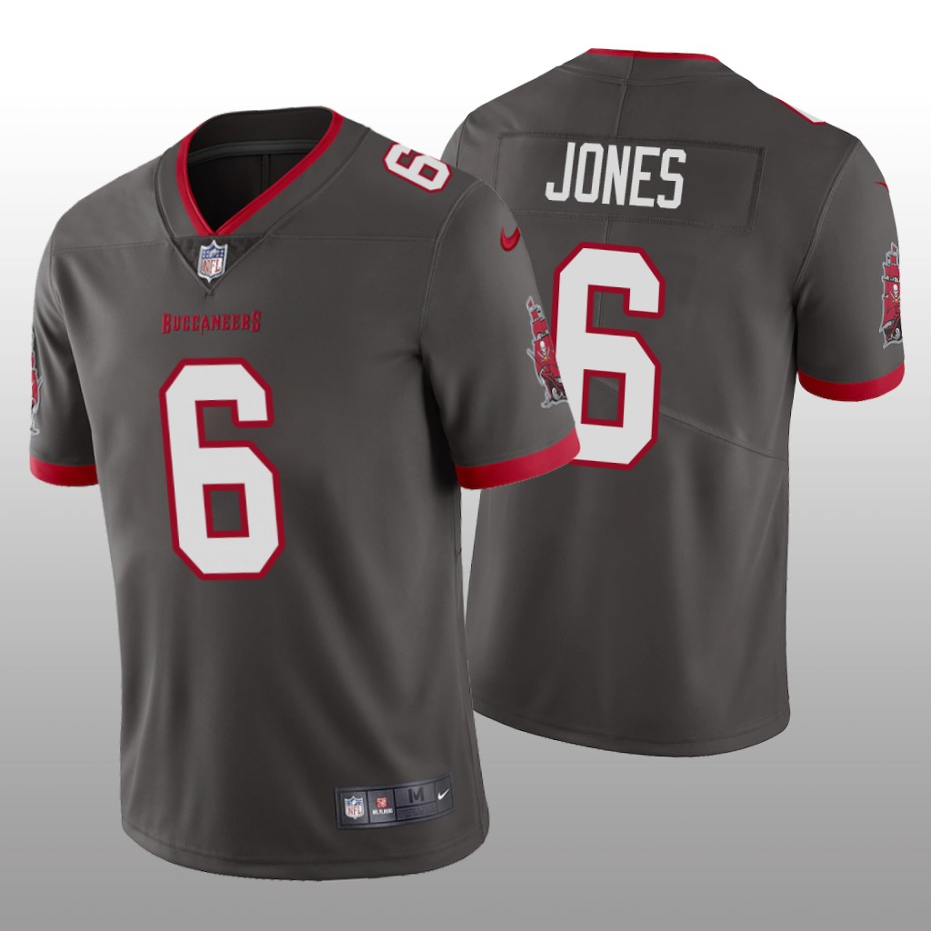 Tampa Bay Buccaneers Julio Jones Pewter Jersey Vapor Limited - Men's