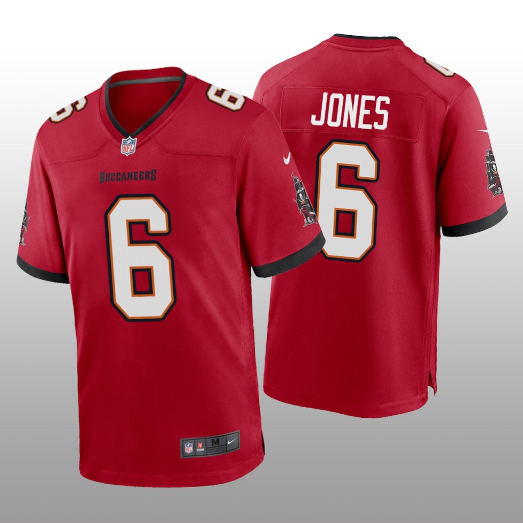 Tampa Bay Buccaneers Julio Jones Red Jersey Game - Men's