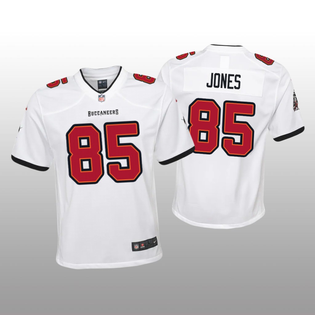 Tampa Bay Buccaneers Julio Jones White Jersey Game - Youth