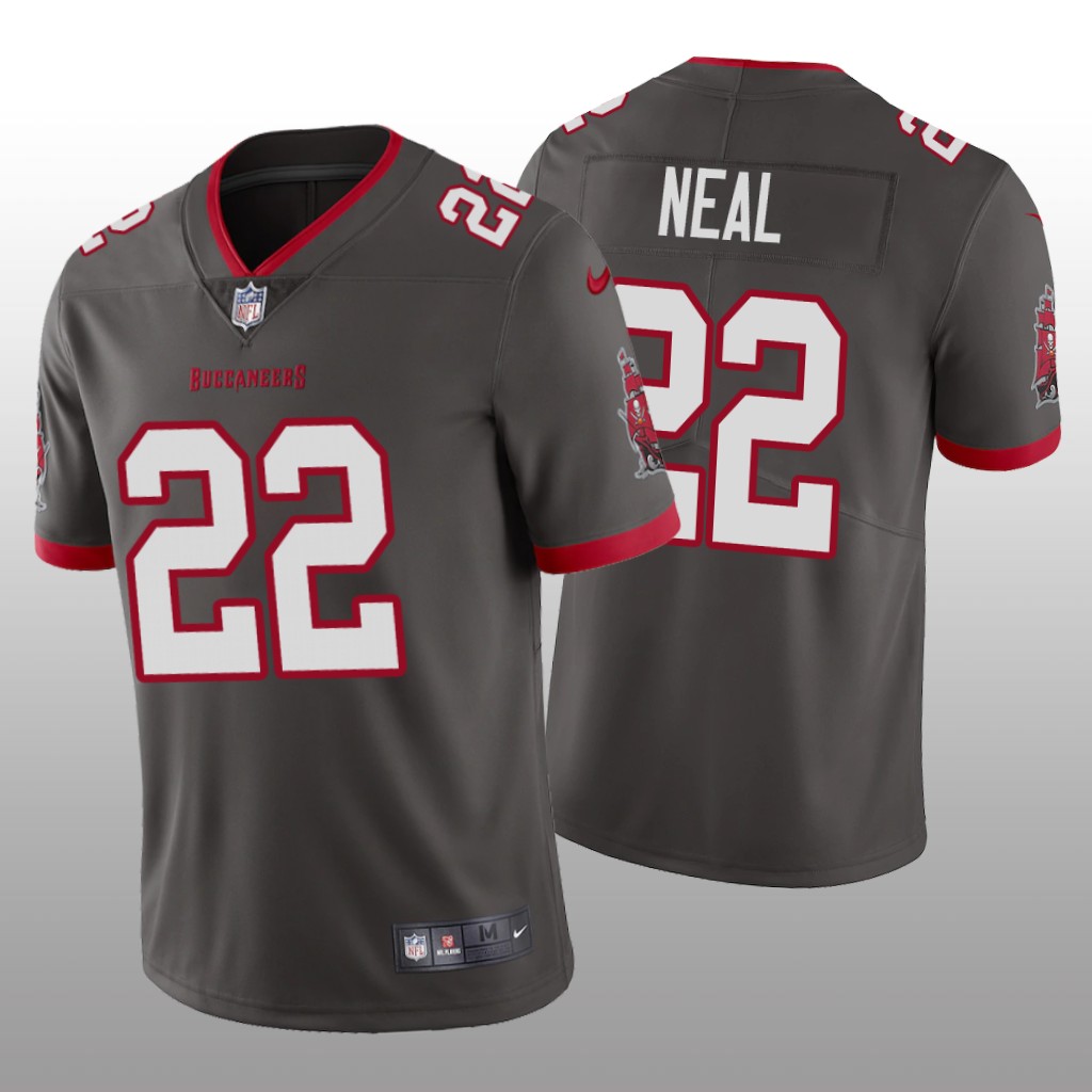 Tampa Bay Buccaneers Keanu Neal Pewter Jersey Vapor Limited - Men's