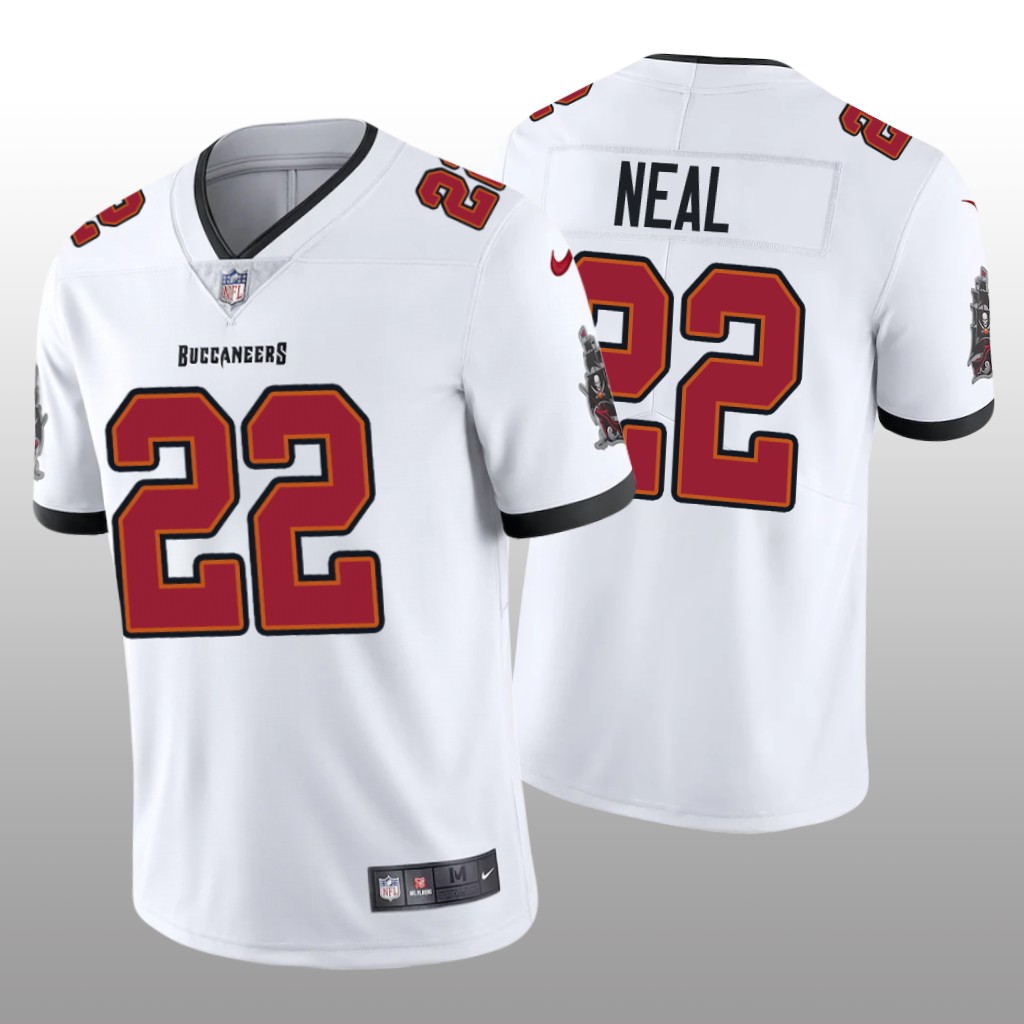Tampa Bay Buccaneers Keanu Neal White Jersey Vapor Limited - Men's