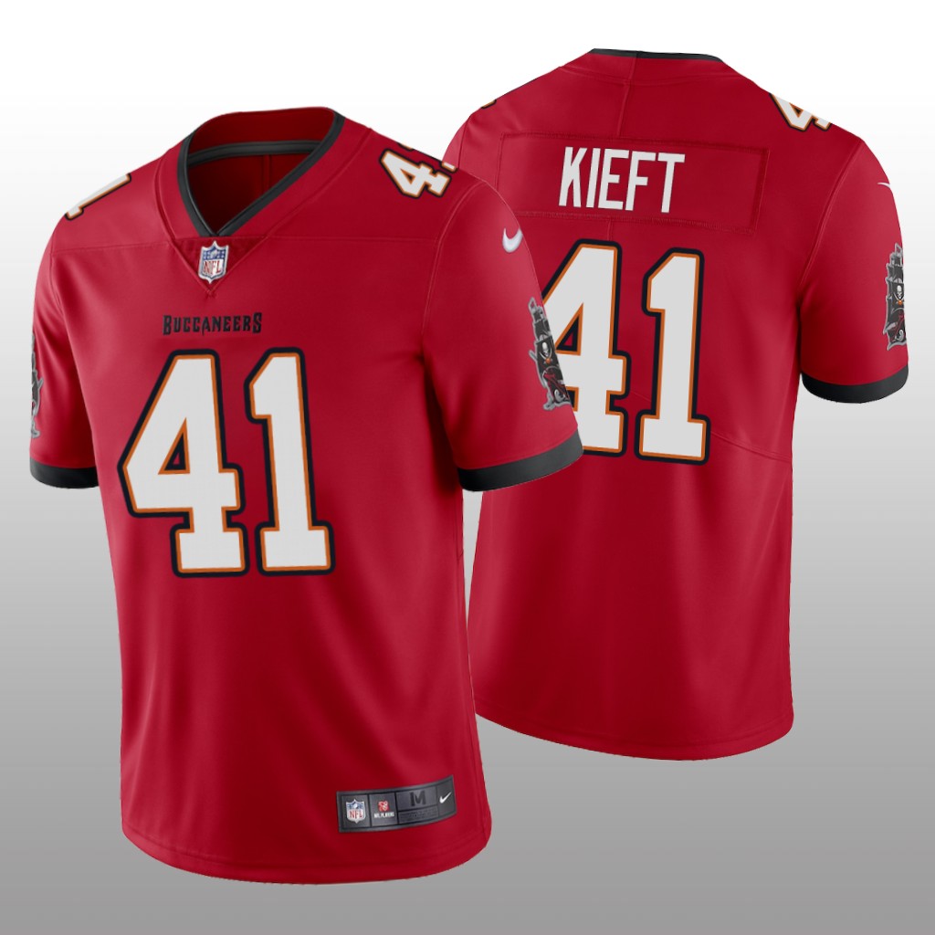 Tampa Bay Buccaneers Ko Kieft Red Jersey Vapor Limited Men's