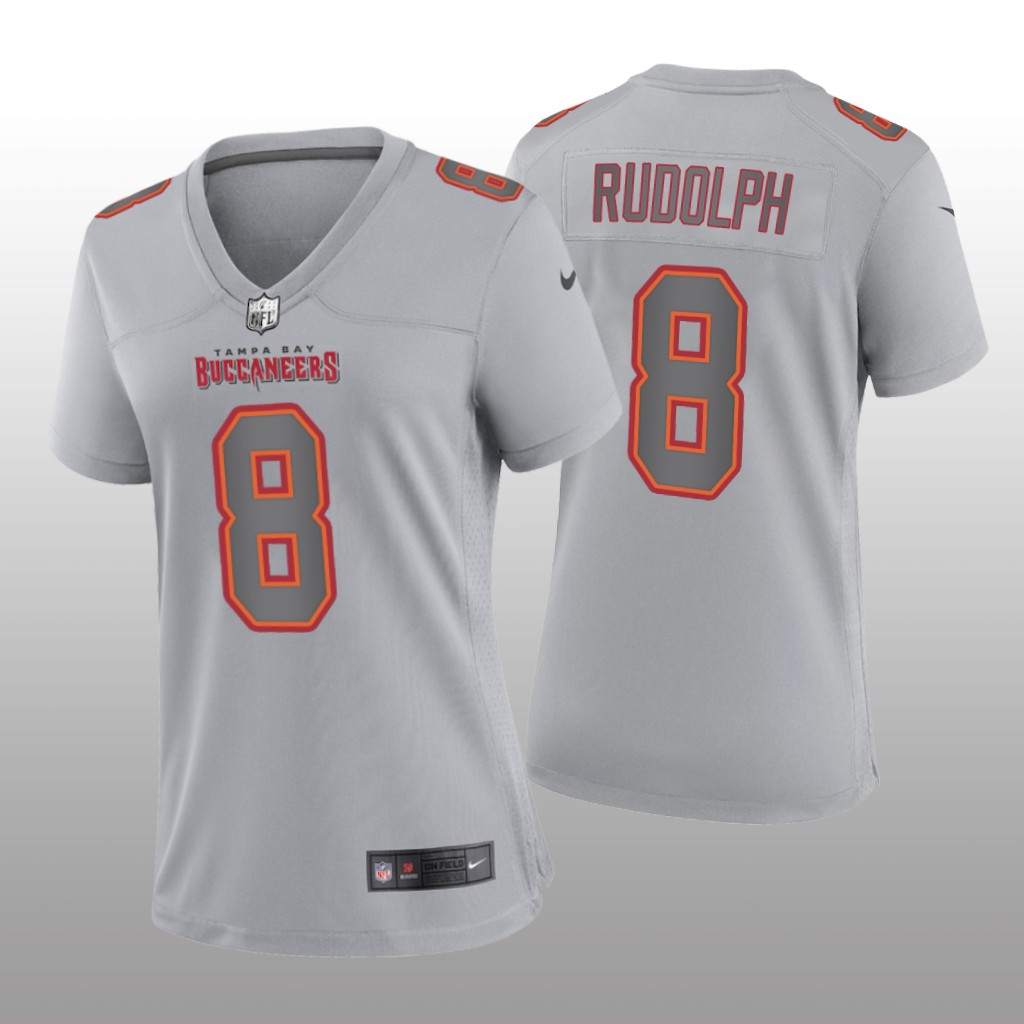 Tampa Bay Buccaneers Kyle Rudolph Gray Jersey Atmosphere Fashion Game - Women's