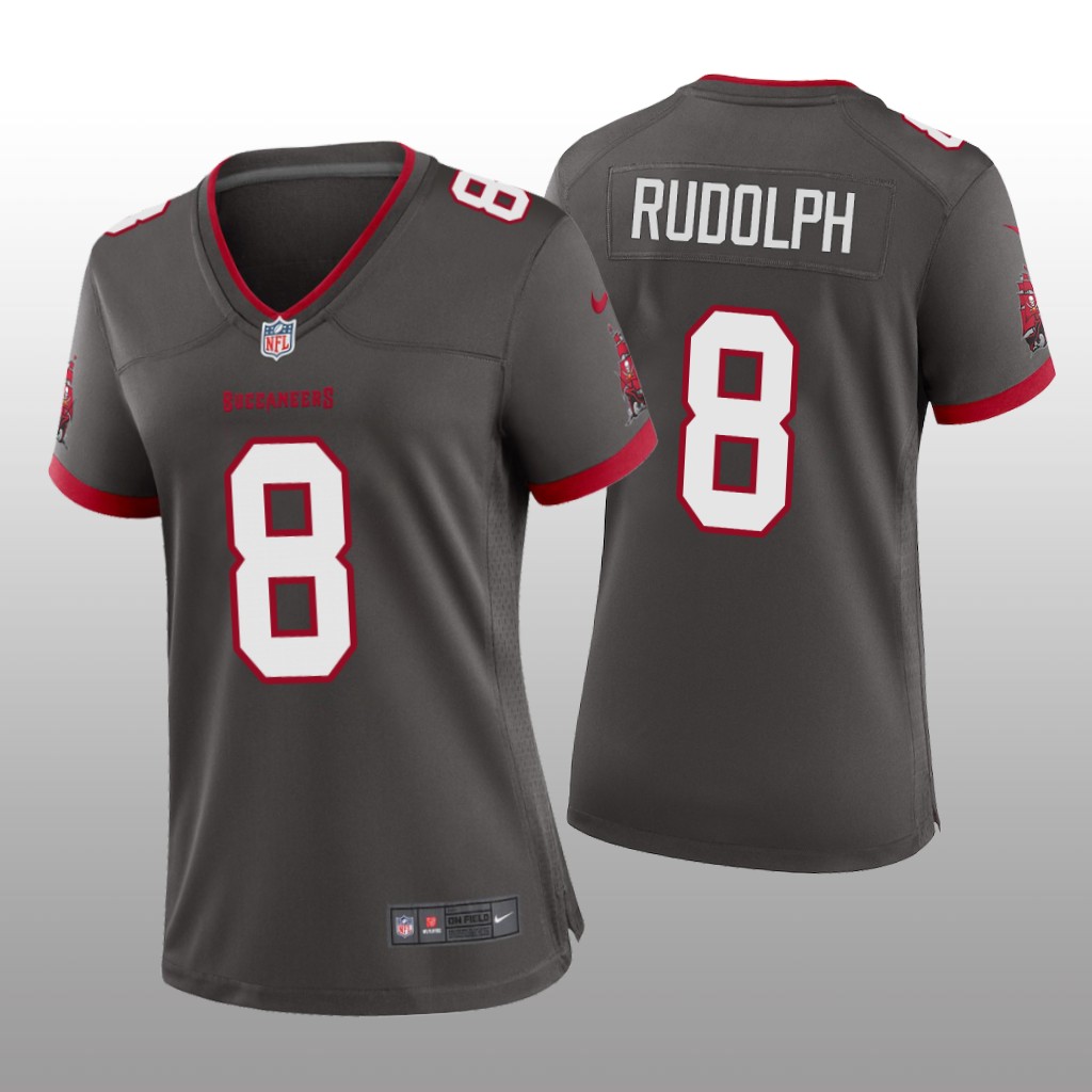 Tampa Bay Buccaneers Kyle Rudolph Pewter Jersey Alternate Game - Women's