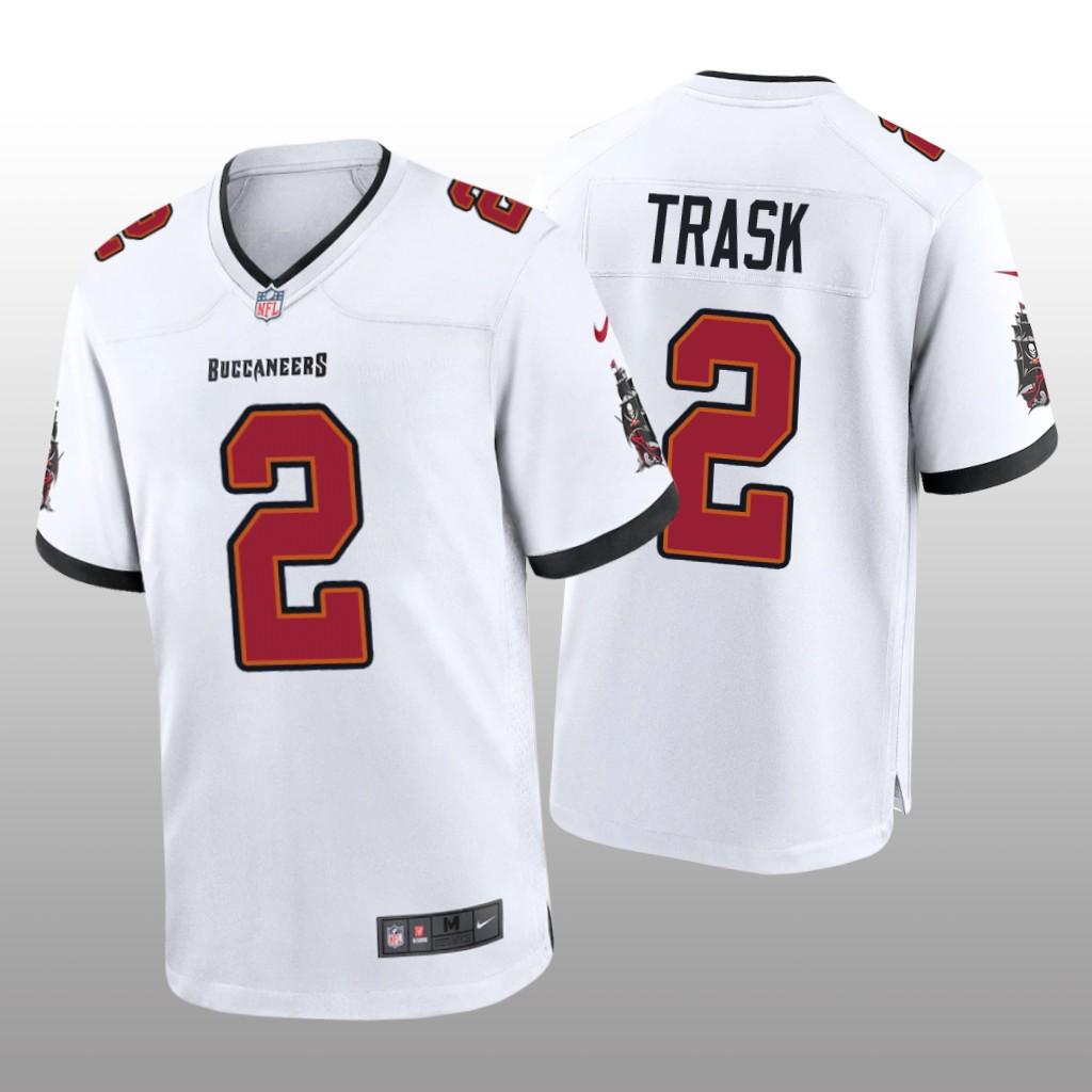 Tampa Bay Buccaneers Kyle Trask White Jersey Game - Men's