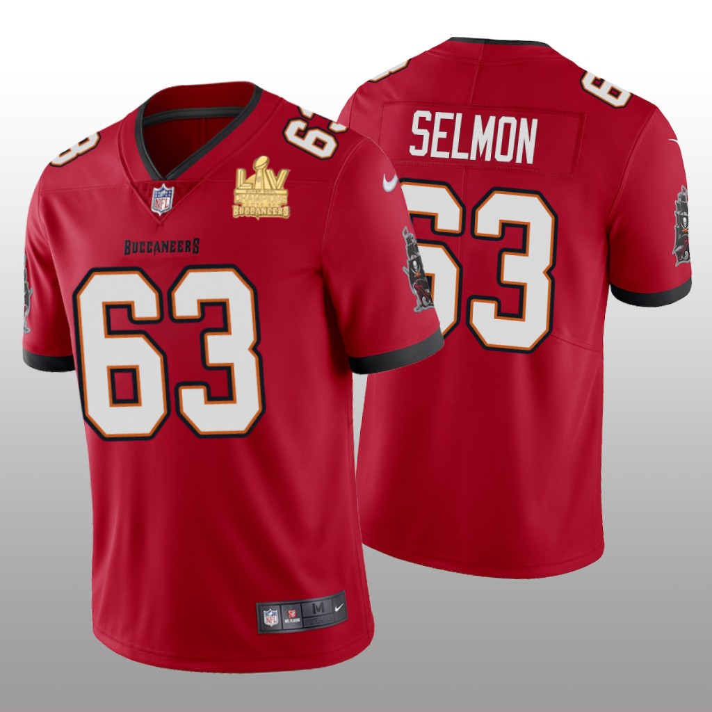 Tampa Bay Buccaneers Lee Roy Selmon Red Vapor Limited Jersey Super Bowl LV Champions - Men's