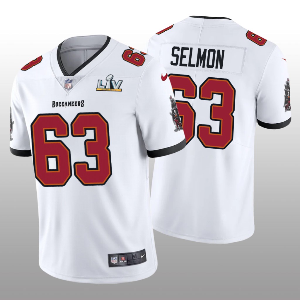 Tampa Bay Buccaneers Lee Roy Selmon White Vapor Limited Jersey Super Bowl LV - Men's
