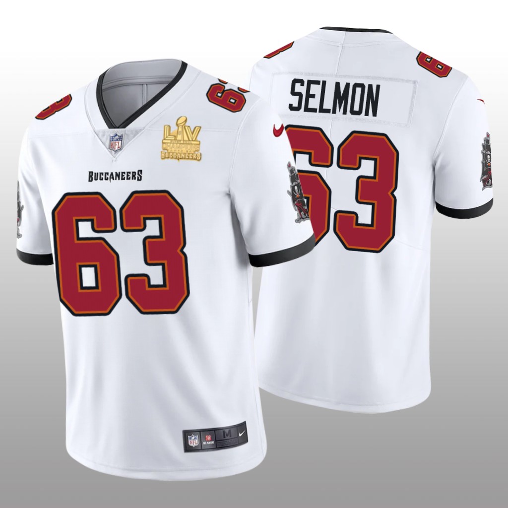 Tampa Bay Buccaneers Lee Roy Selmon White Vapor Limited Jersey Super Bowl LV Champions - Men's