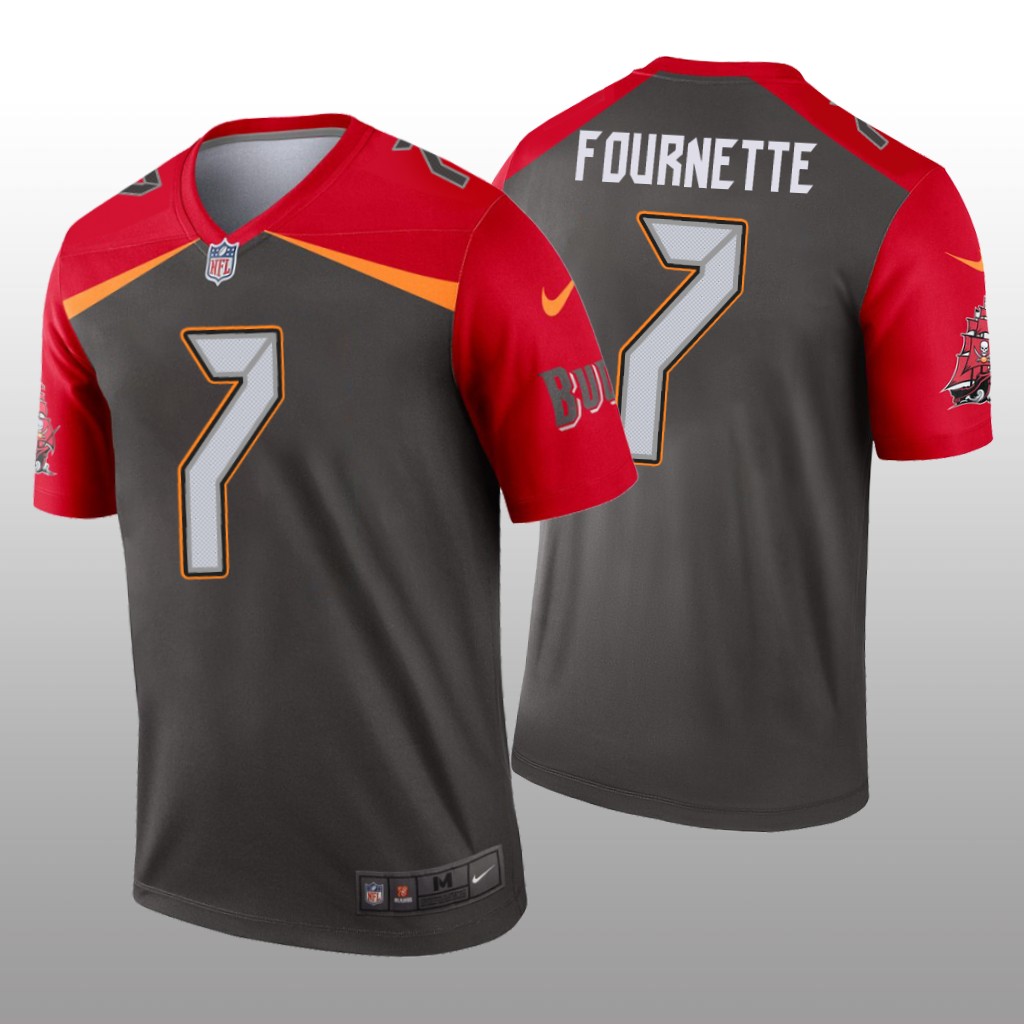 Tampa Bay Buccaneers Leonard Fournette Pewter Jersey Inverted Legend - Men's