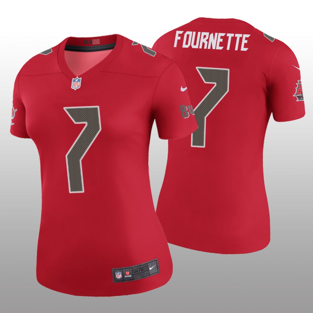 Tampa Bay Buccaneers Leonard Fournette Red Jersey Color Rush Legend - Women's