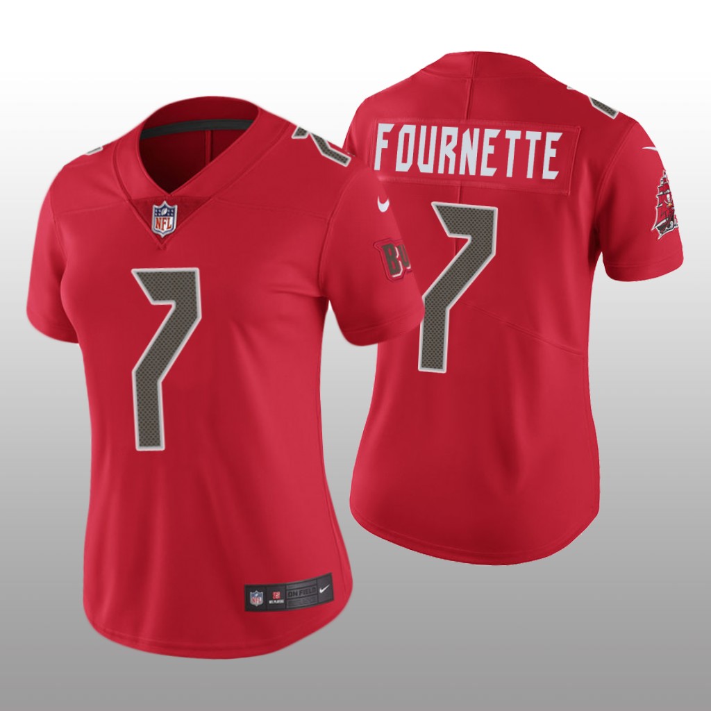 Tampa Bay Buccaneers Leonard Fournette Red Jersey Color Rush Limited - Women's