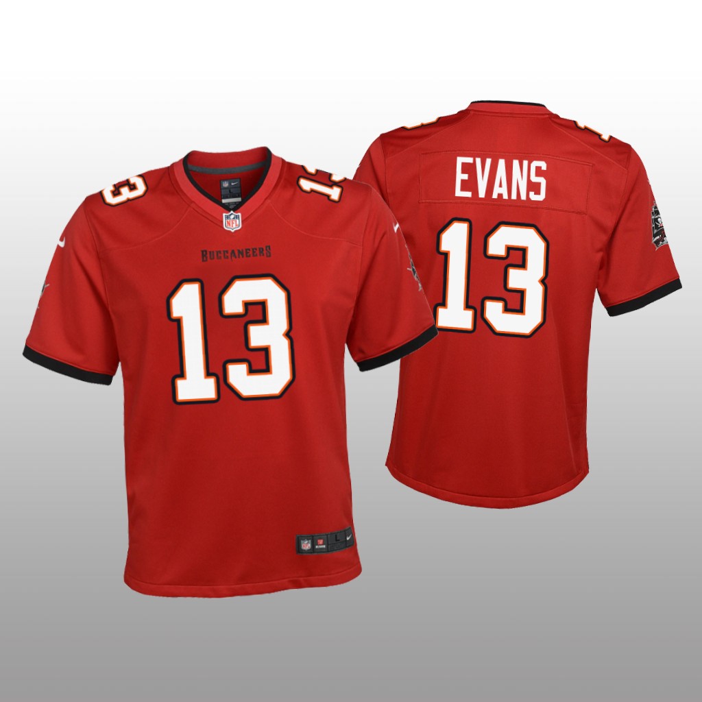 Tampa Bay Buccaneers Mike Evans Red Jersey Game - Youth