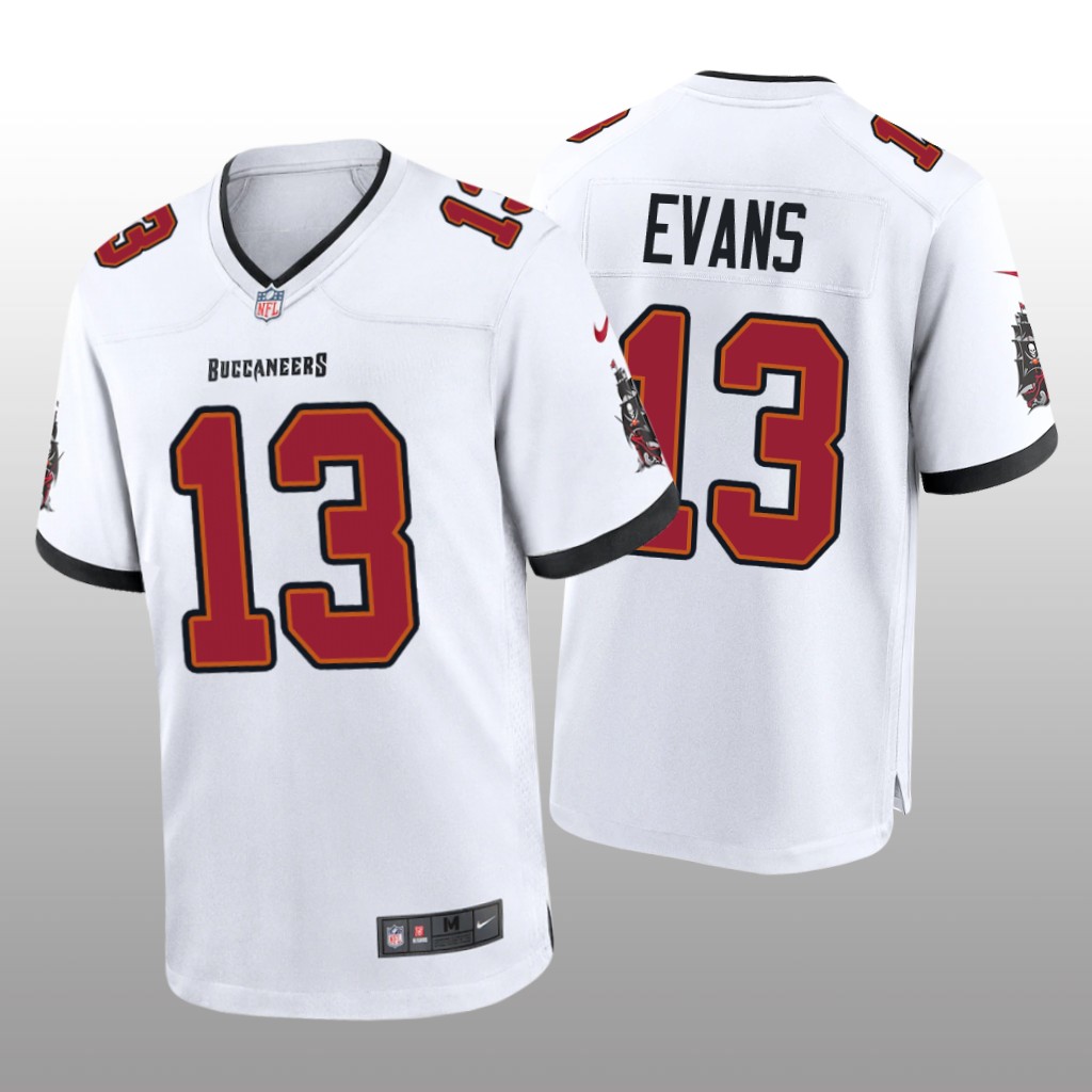 Tampa Bay Buccaneers Mike Evans White Jersey Game - Men's