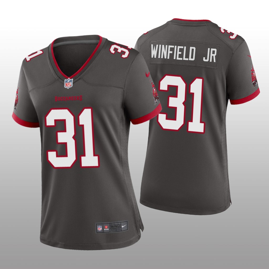 Tampa Bay Buccaneers Pewter 2020 NFL Draft Antoine Winfield Jr. Alternate Game Jersey