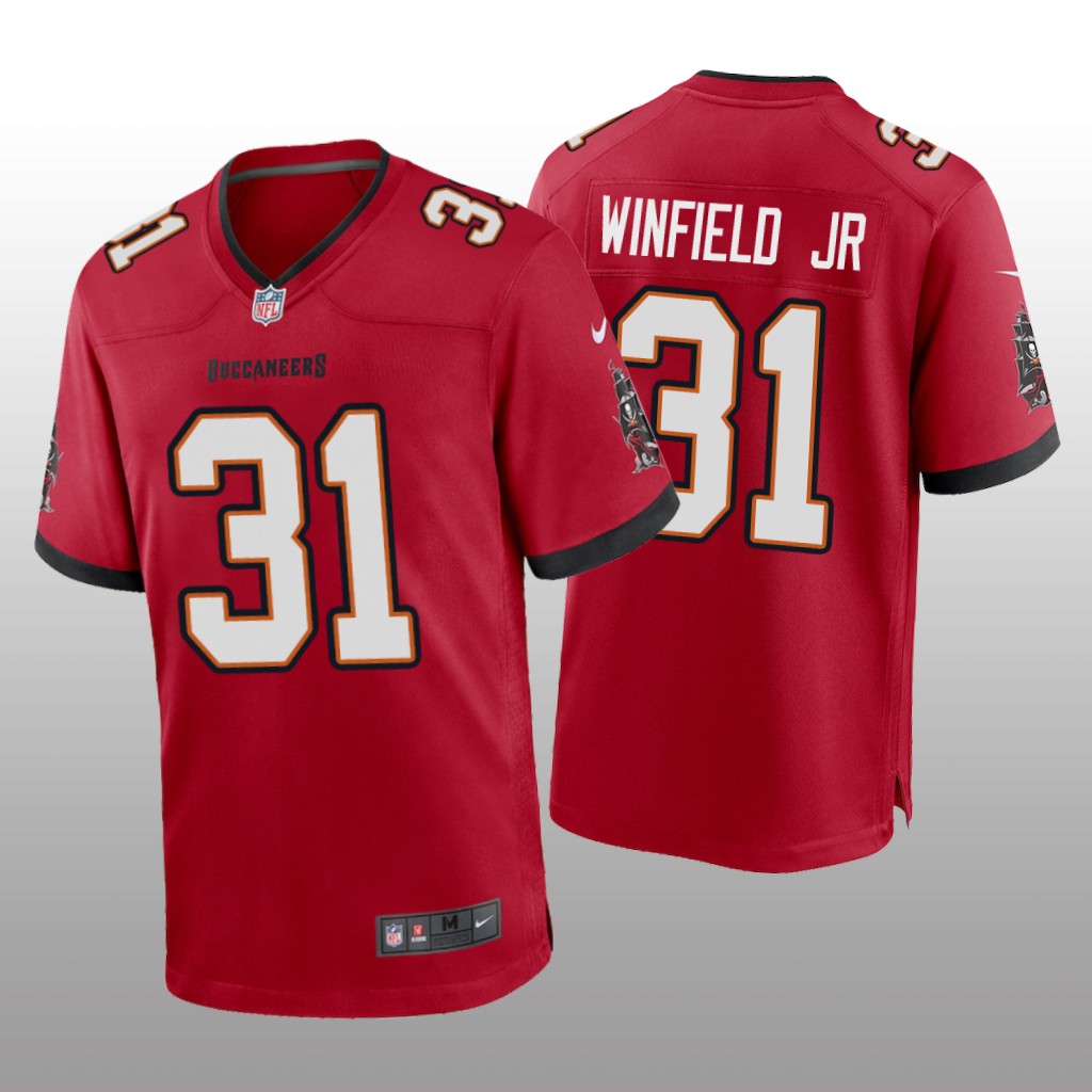 Tampa Bay Buccaneers Red 2020 NFL Draft Antoine Winfield Jr. Game Jersey