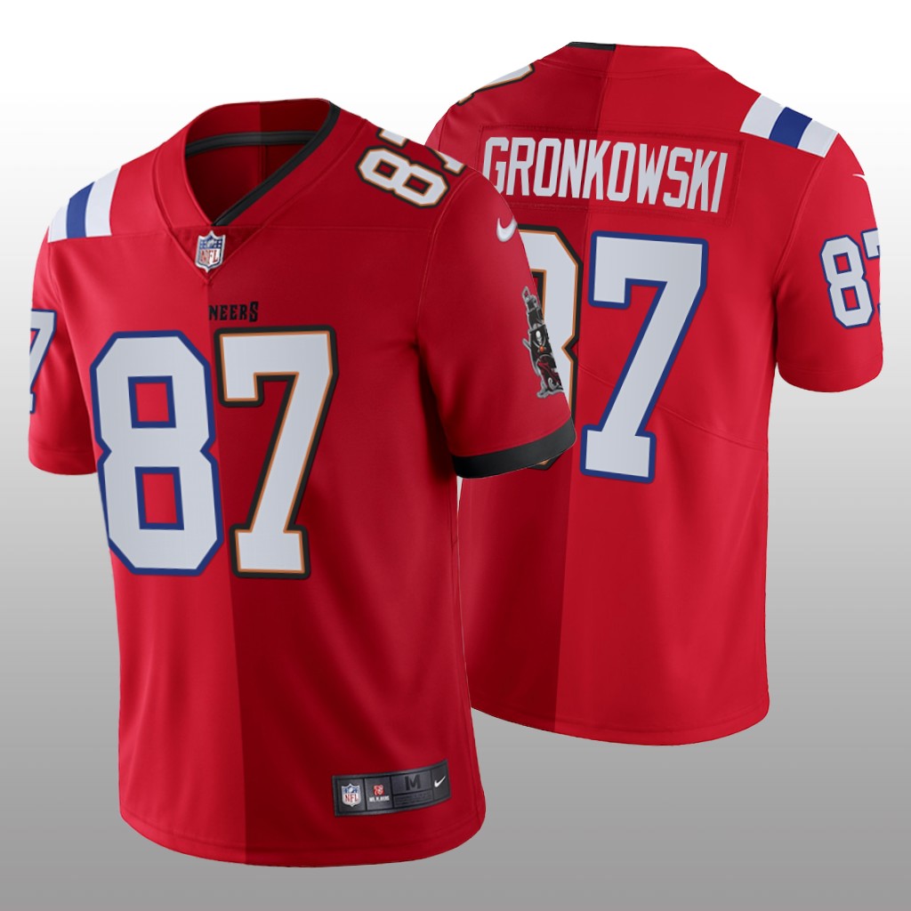 Tampa Bay Buccaneers Rob Gronkowski Red Vapor Limited Split - Men's