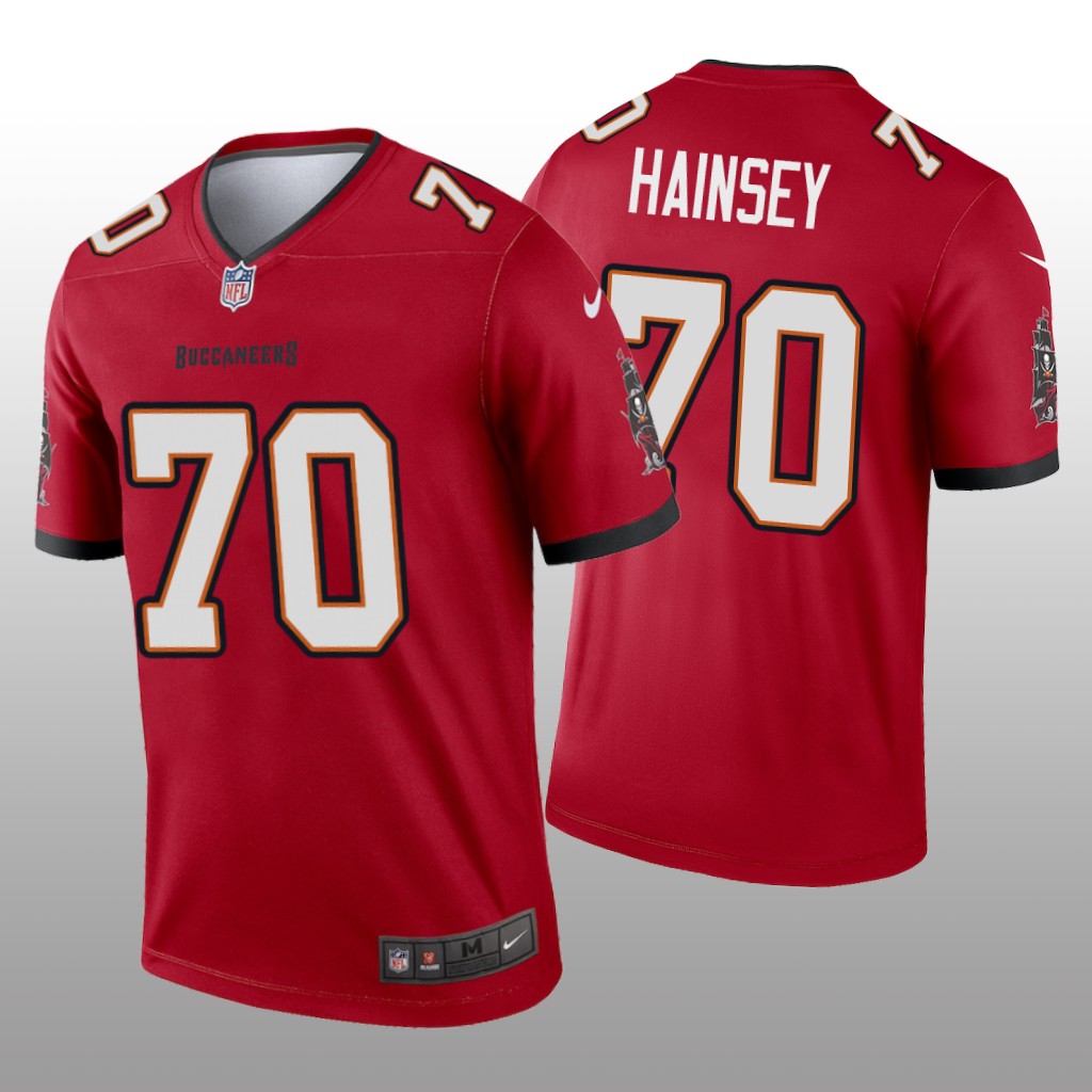 Tampa Bay Buccaneers Robert Hainsey Red Jersey Legend - Men's