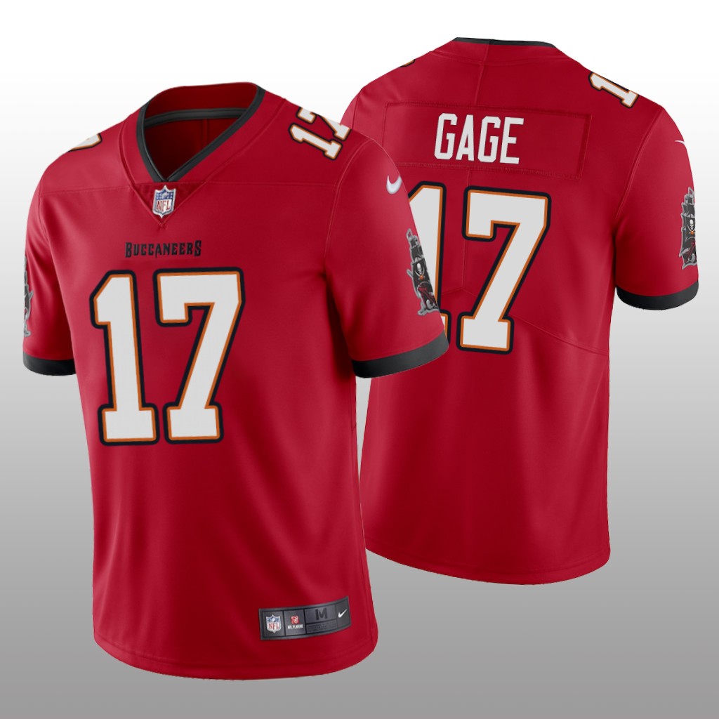Tampa Bay Buccaneers Russell Gage Red Jersey Vapor Limited - Men's
