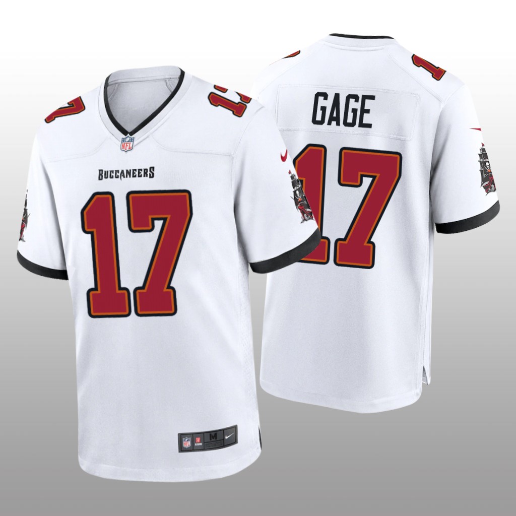 Tampa Bay Buccaneers Russell Gage White Jersey Game - Men's