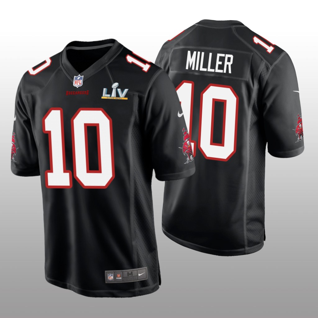 Tampa Bay Buccaneers Scotty Miller Black Game Fashion Jersey Super Bowl LV - Men's