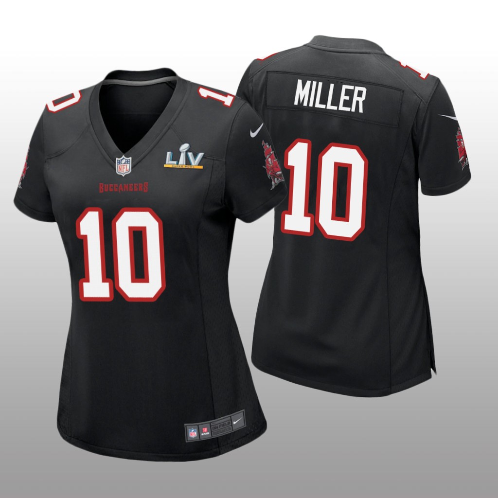 Tampa Bay Buccaneers Scotty Miller Black Game Fashion Jersey Super Bowl LV - Women's