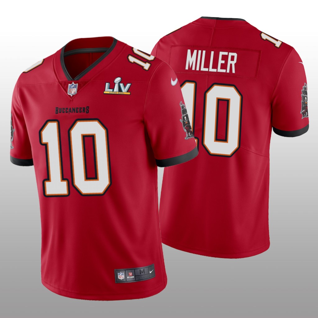 Tampa Bay Buccaneers Scotty Miller Red Vapor Limited Jersey Super Bowl LV - Men's